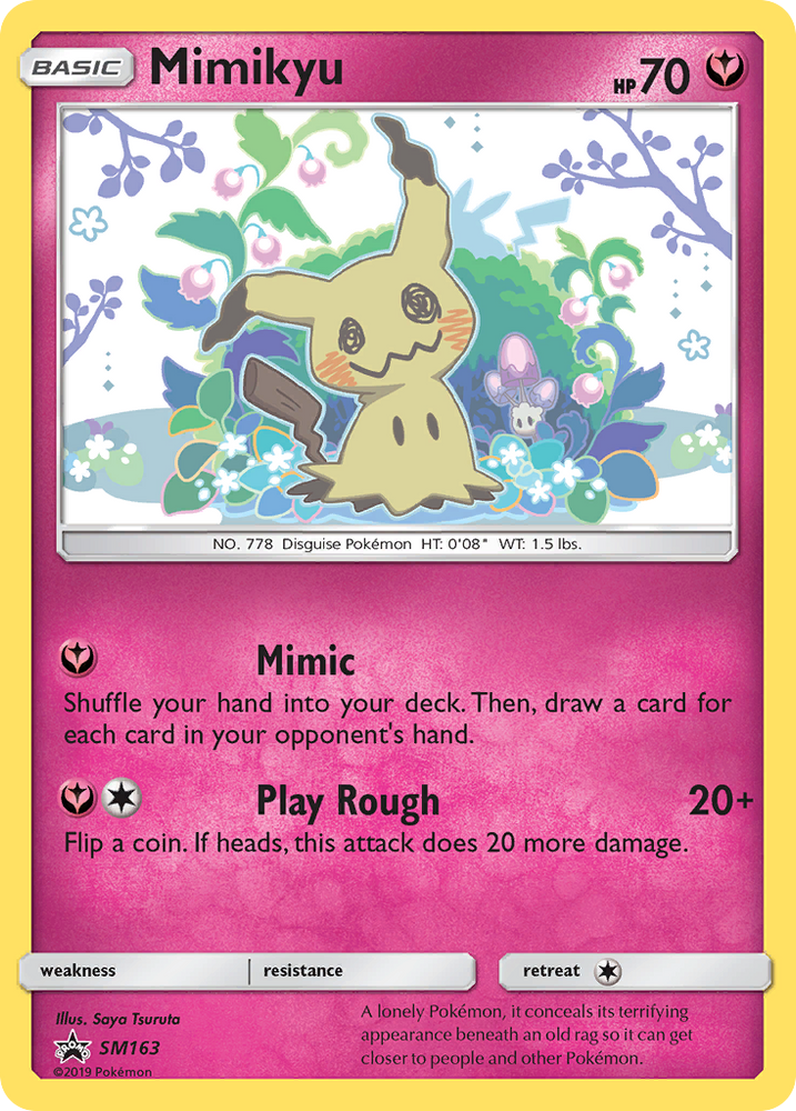 Pokemon | Mimikyu (SM163) [Sun & Moon: Black Star Promos] | The Nerd Merchant