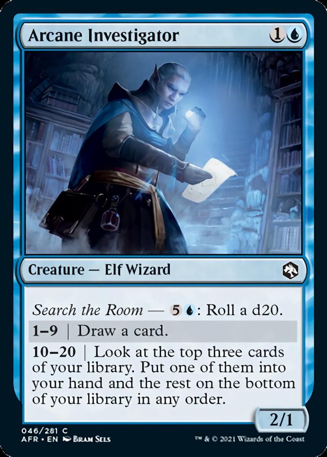 Magic | Arcane Investigator [Dungeons & Dragons: Adventures in the Forgotten Realms] | The Nerd Merchant