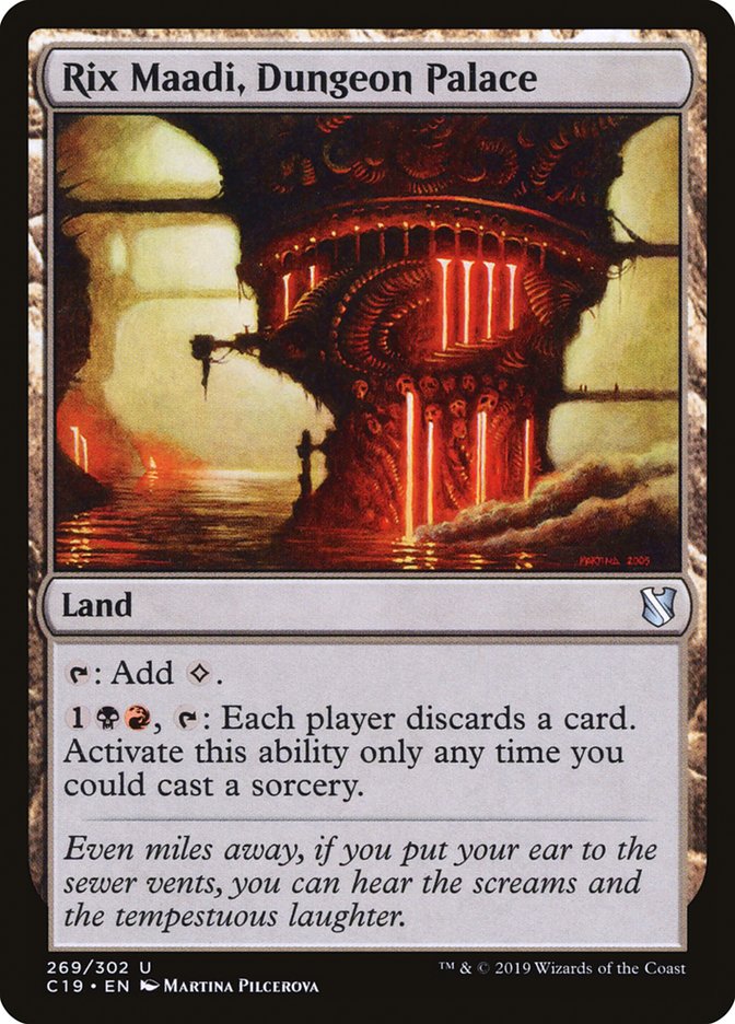 Magic | Rix Maadi, Dungeon Palace [Commander 2019] | The Nerd Merchant