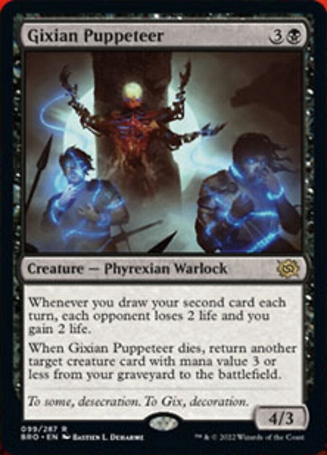 Magic | Gixian Puppeteer [The Brothers' War] | The Nerd Merchant