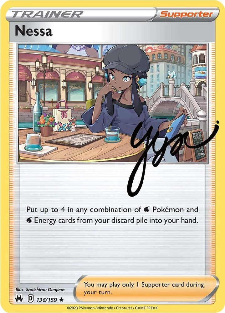 Pokemon | Nessa (136/159) [Sword & Shield: Crown Zenith] | The Nerd Merchant