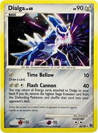 Pokemon | Dialga (16/106) (Cosmos Holo) (Theme Deck Exclusive) [Diamond & Pearl: Great Encounters] | The Nerd Merchant
