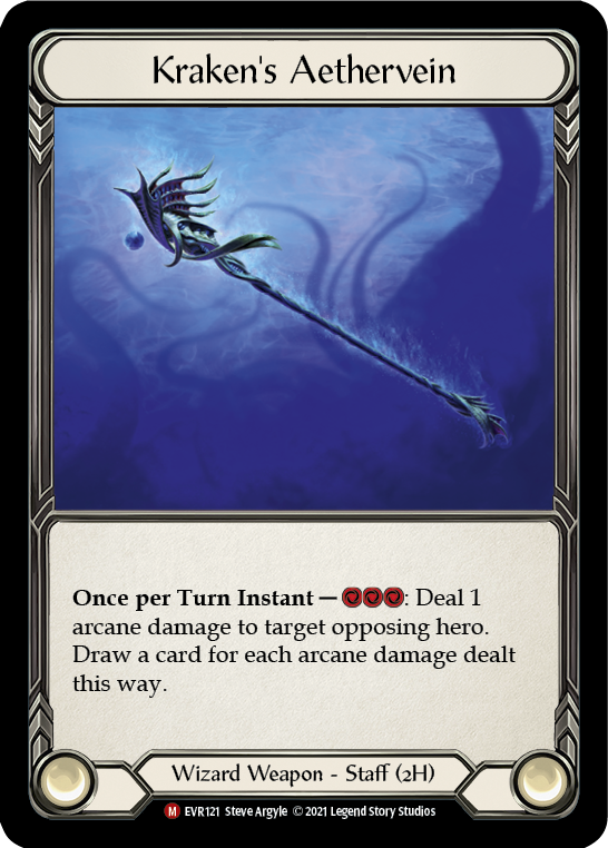 Flesh and Blood TCG | Kraken's Aethervein [EVR121] (Everfest)  1st Edition Normal | The Nerd Merchant