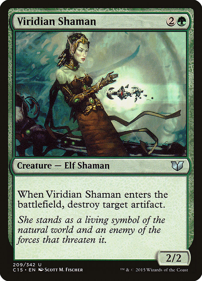 Magic | Viridian Shaman [Commander 2015] | The Nerd Merchant