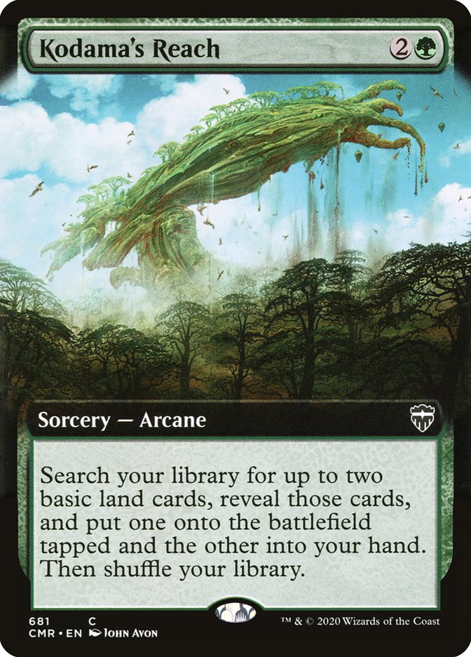 Magic | Kodama's Reach (Extended Art) [Commander Legends] | The Nerd Merchant