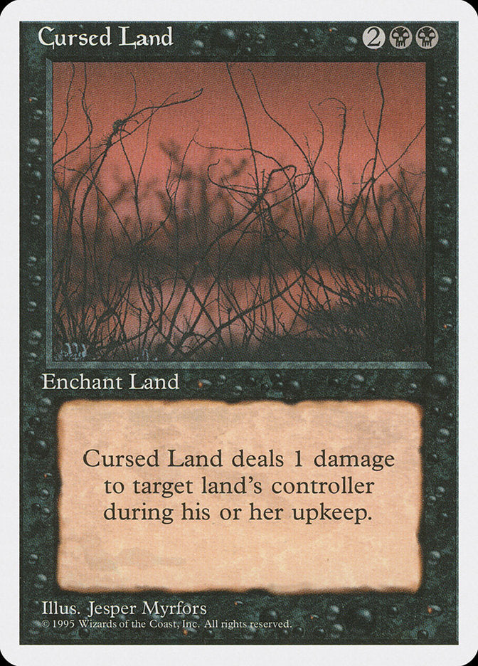 Magic | Cursed Land [Fourth Edition] | The Nerd Merchant
