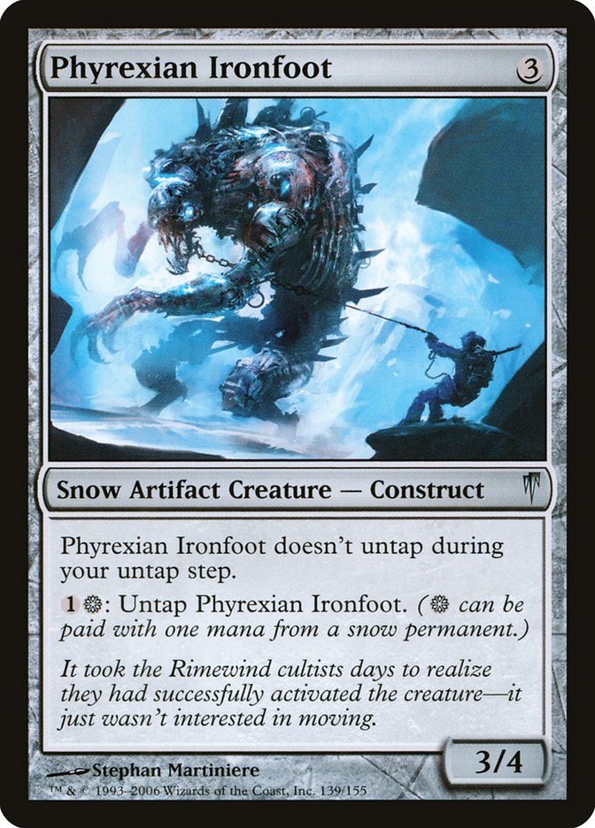 Magic | Phyrexian Ironfoot [Coldsnap] | The Nerd Merchant