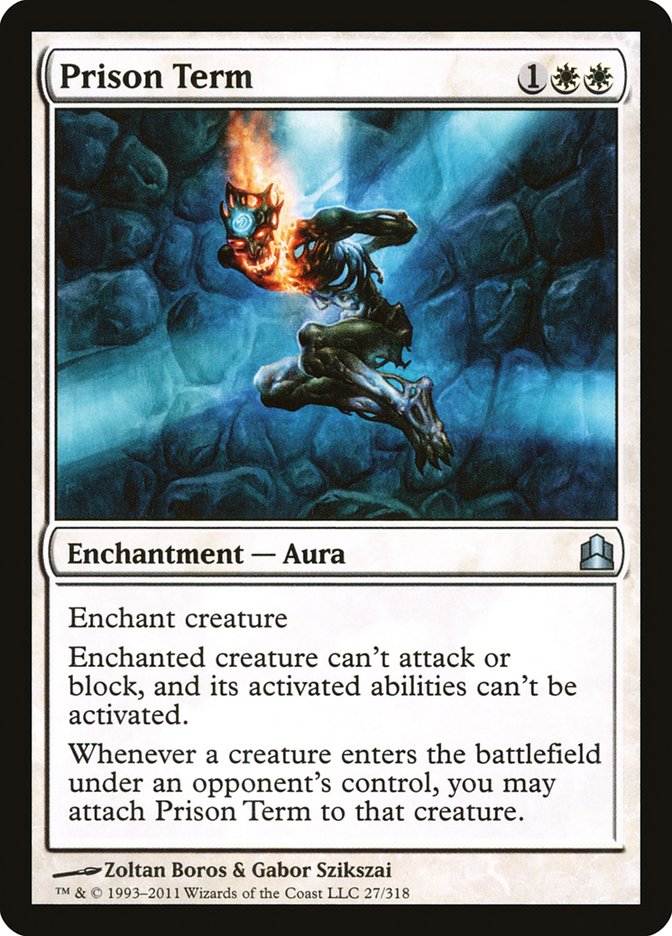 Magic | Prison Term [Commander 2011] | The Nerd Merchant