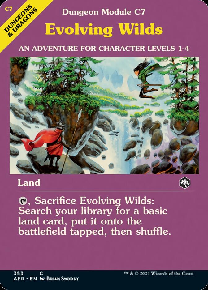 Magic | Evolving Wilds (Dungeon Module) [Dungeons & Dragons: Adventures in the Forgotten Realms] | The Nerd Merchant