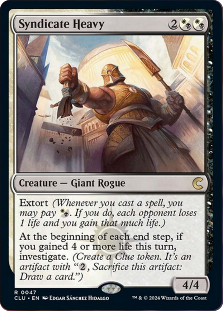 Magic | Syndicate Heavy [Ravnica: Clue Edition] | The Nerd Merchant