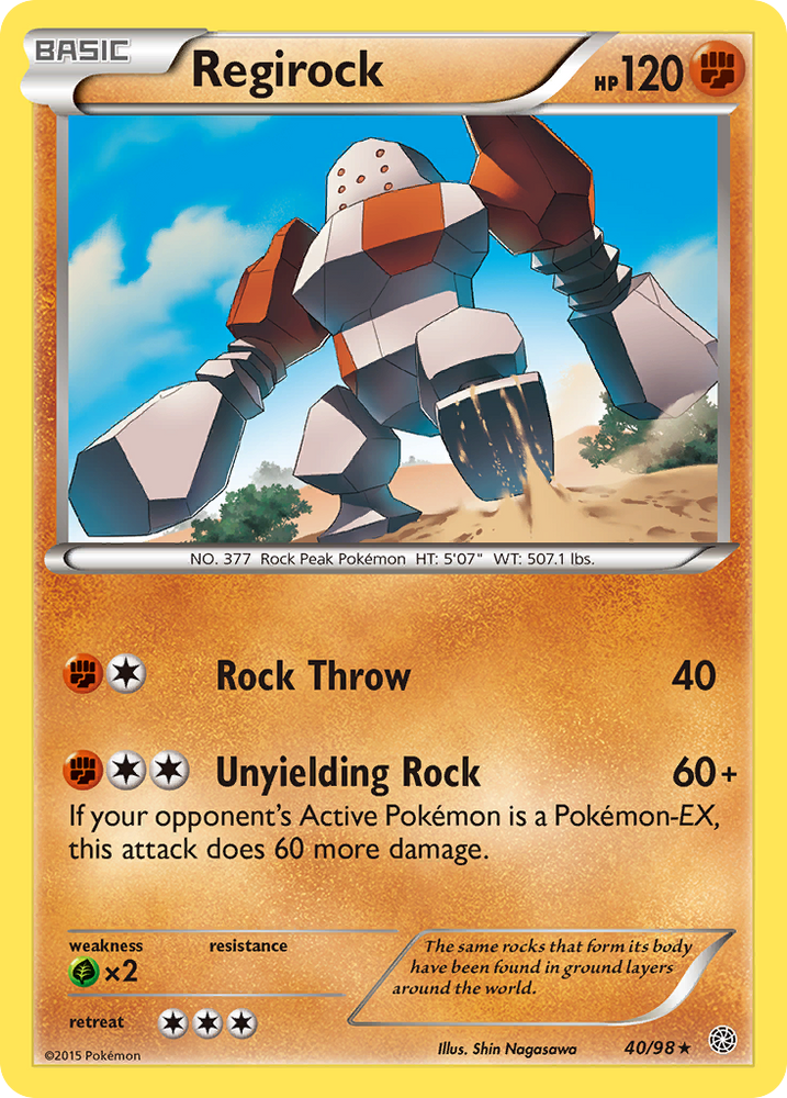 Pokemon | Regirock (40/98) [XY: Ancient Origins] | The Nerd Merchant