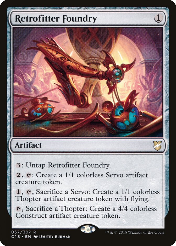 Magic | Retrofitter Foundry [Commander 2018] | The Nerd Merchant
