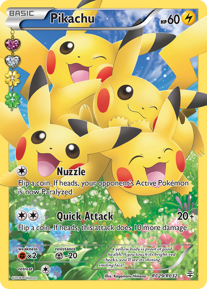 Pokemon | Pikachu (RC29/RC32) [XY: Generations] | The Nerd Merchant