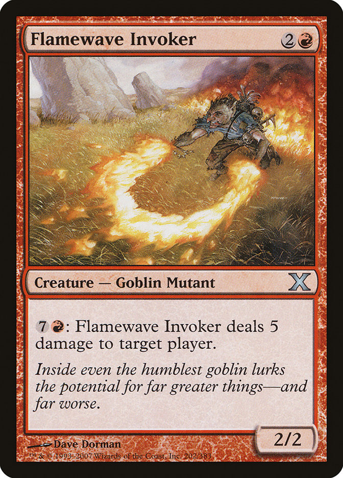 Magic | Flamewave Invoker [Tenth Edition] | The Nerd Merchant