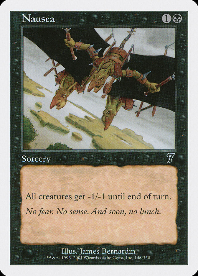 Magic | Nausea [Seventh Edition] | The Nerd Merchant