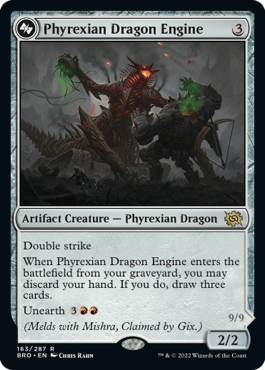 Magic | Phyrexian Dragon Engine [The Brothers' War] | The Nerd Merchant