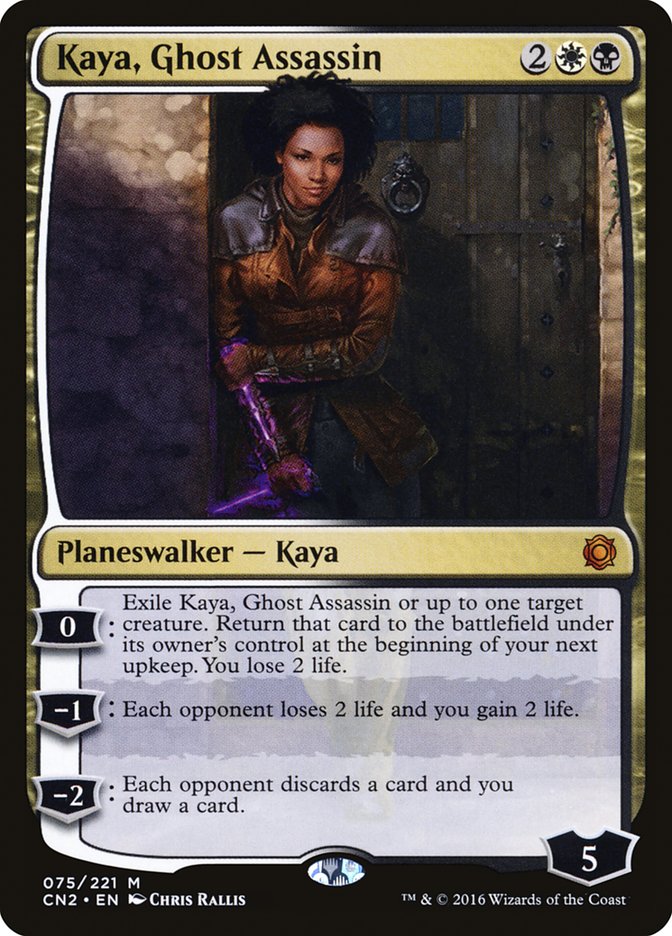 Magic | Kaya, Ghost Assassin (075/221) [Conspiracy: Take the Crown] | The Nerd Merchant
