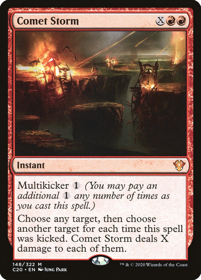 Magic | Comet Storm [Commander 2020] | The Nerd Merchant