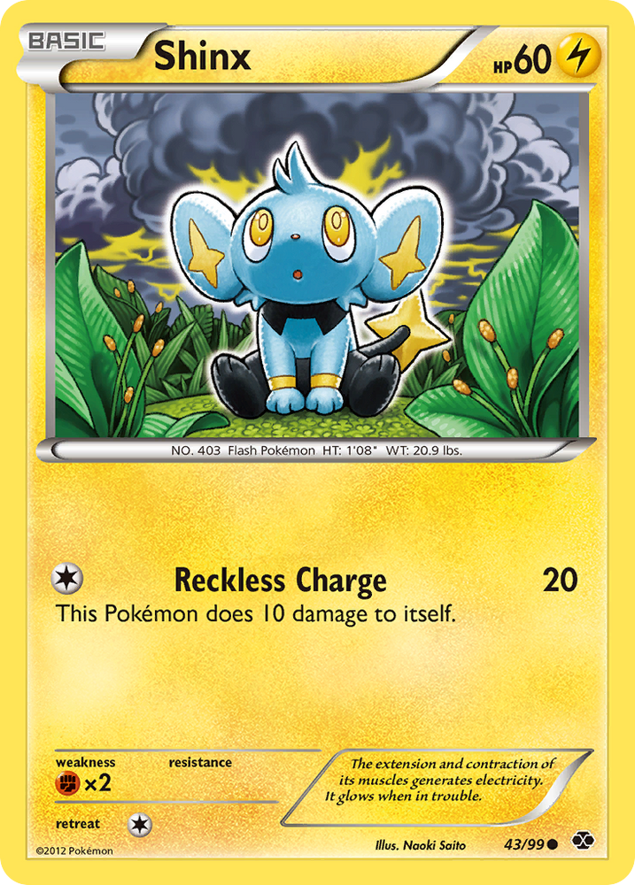Pokemon | Shinx (43/99) [Black & White: Next Destinies] | The Nerd Merchant