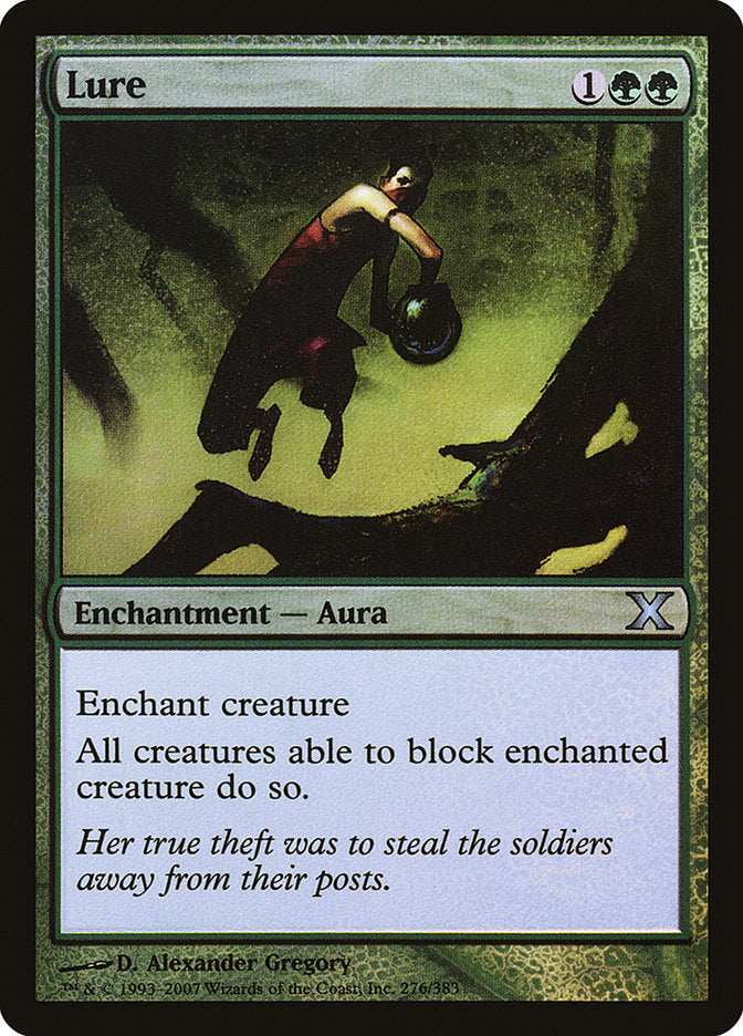 Magic | Lure (Premium Foil) [Tenth Edition] | The Nerd Merchant