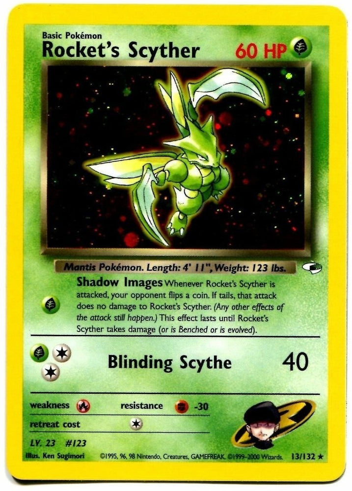 Pokemon | Rocket's Scyther (13/132) [Gym Heroes Unlimited] | The Nerd Merchant