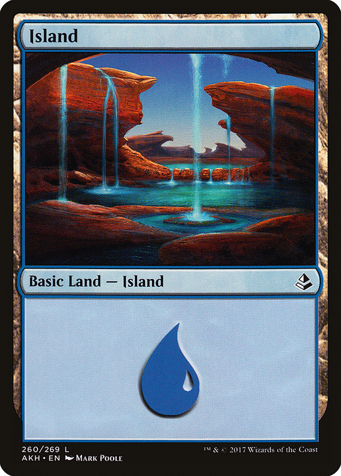 Magic | Island (260) [Amonkhet] | The Nerd Merchant
