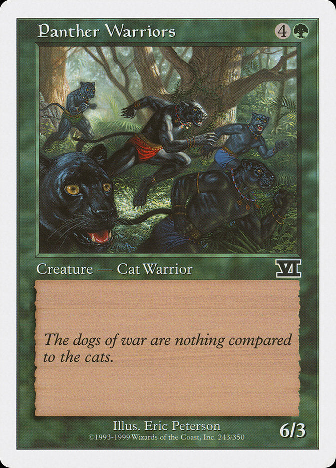 Magic | Panther Warriors [Classic Sixth Edition] | The Nerd Merchant