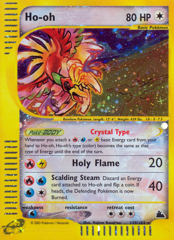 Pokemon | Ho-oh (149/144) [Skyridge] | The Nerd Merchant