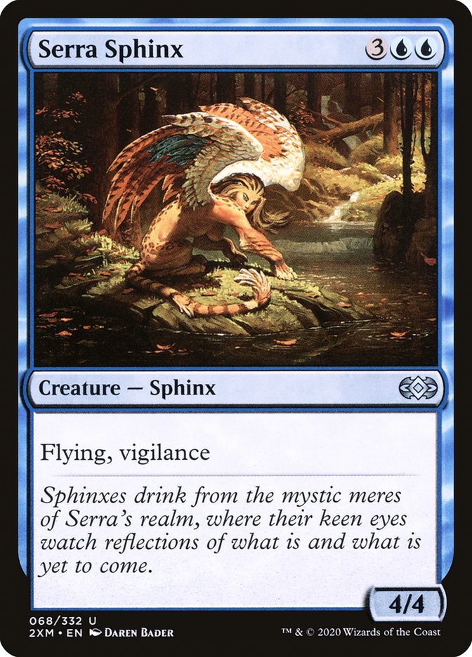 Magic | Serra Sphinx [Double Masters] | The Nerd Merchant