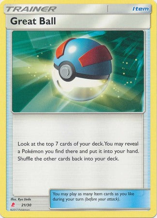 Pokemon | Great Ball (21/30) [Sun & Moon: Trainer Kit - Lycanroc] | The Nerd Merchant