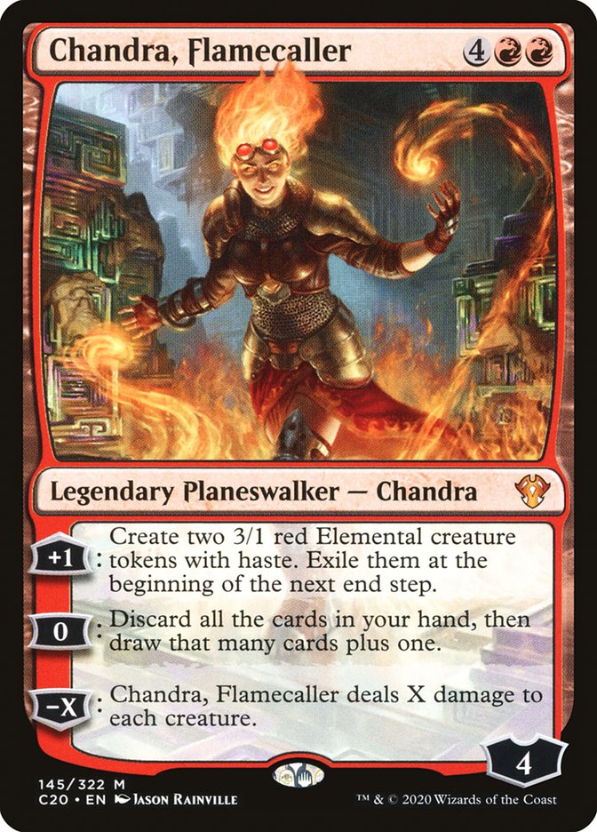 Magic | Chandra, Flamecaller [Commander 2020] | The Nerd Merchant