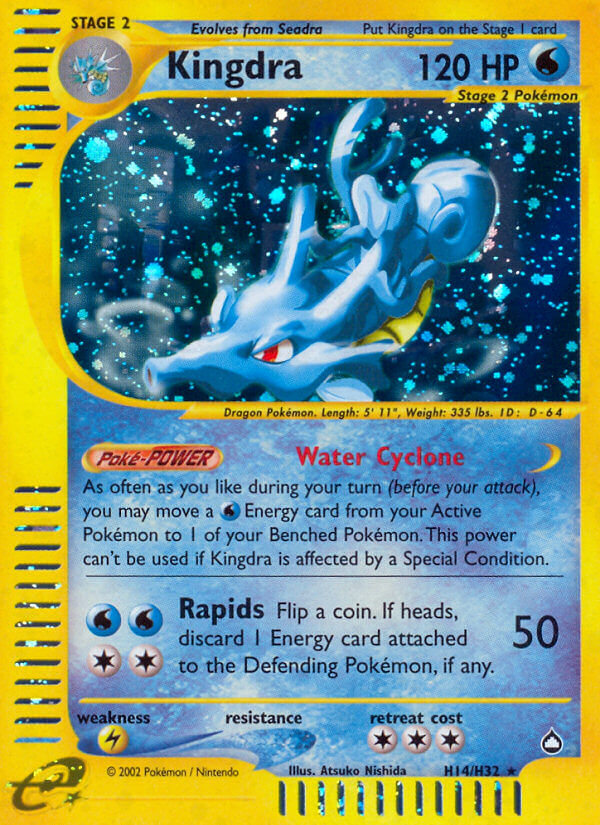 Pokemon | Kingdra (H14/H32) [Aquapolis] | The Nerd Merchant
