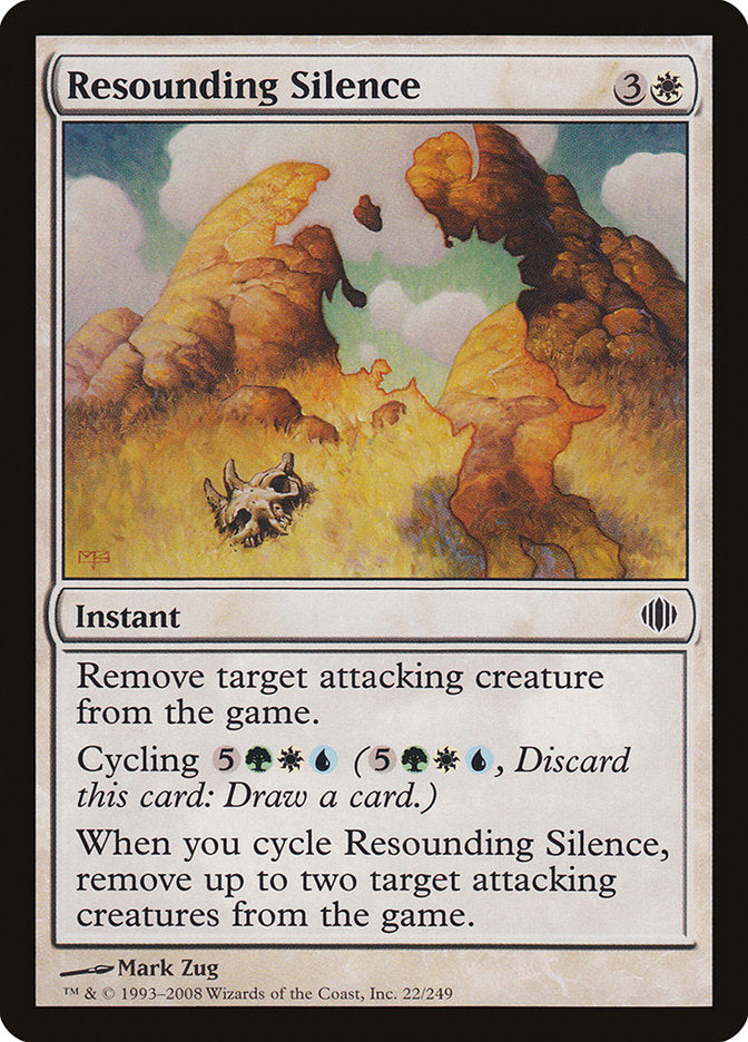 Magic | Resounding Silence [Shards of Alara] | The Nerd Merchant