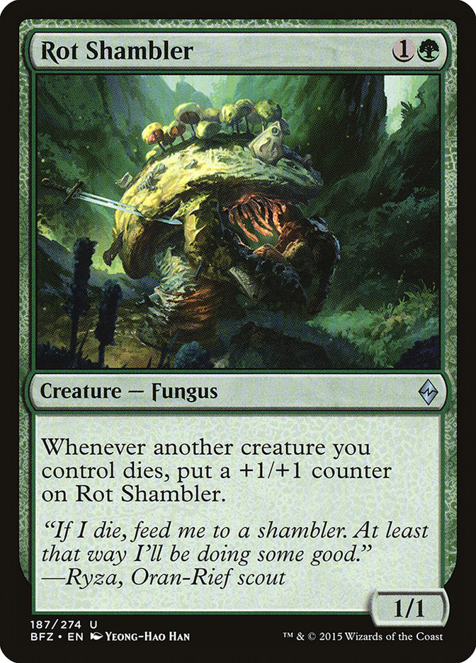 Magic | Rot Shambler [Battle for Zendikar] | The Nerd Merchant
