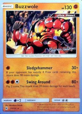 Pokemon | Buzzwole (77/131) (Garbanette - Magnus Pedersen) [World Championships 2018] | The Nerd Merchant