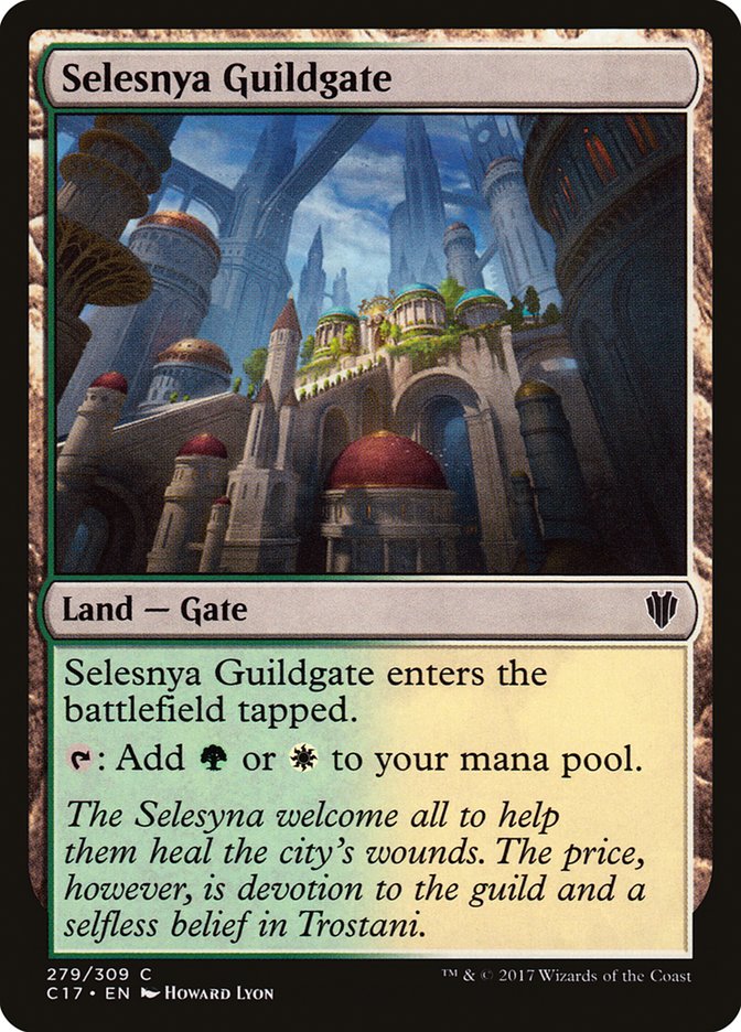 Magic | Selesnya Guildgate [Commander 2017] | The Nerd Merchant