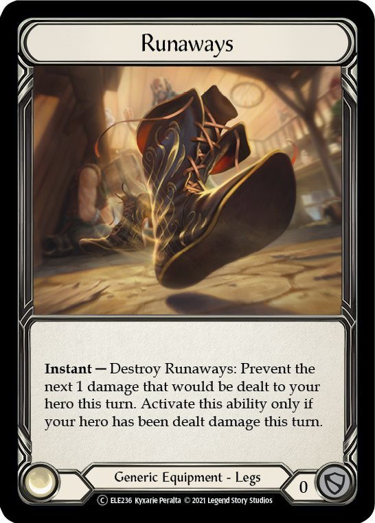 Flesh and Blood TCG | Runaways [U-ELE236] (Tales of Aria Unlimited)  Unlimited Rainbow Foil | The Nerd Merchant