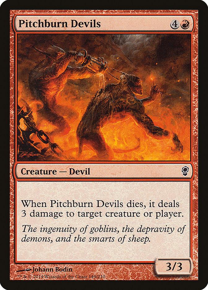 Magic | Pitchburn Devils [Conspiracy] | The Nerd Merchant