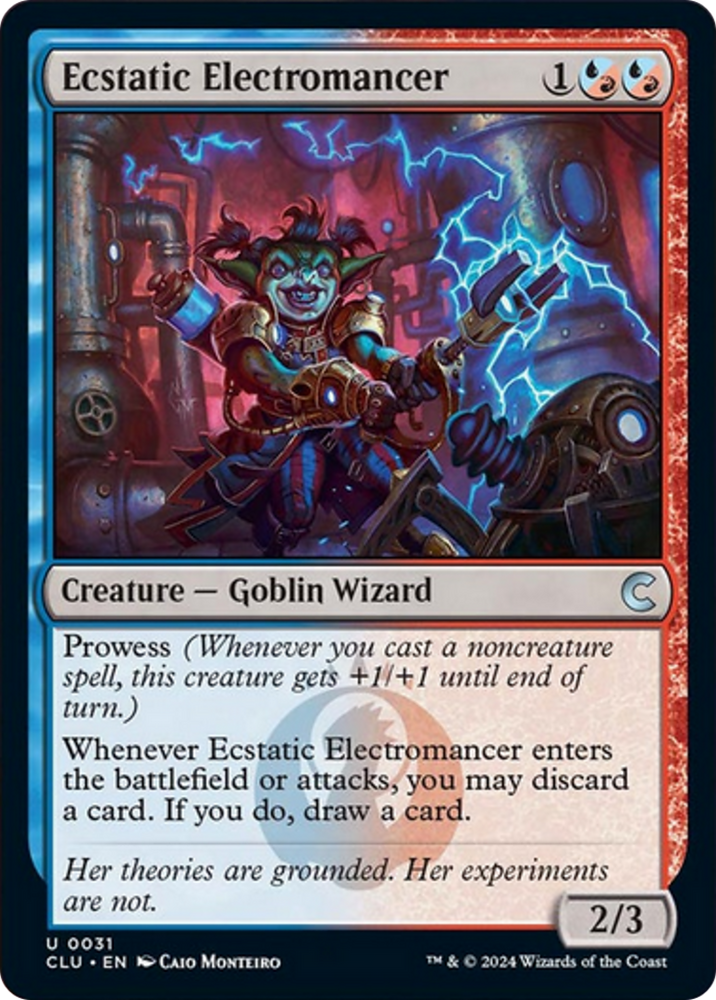 Magic | Ecstatic Electromancer [Ravnica: Clue Edition] | The Nerd Merchant