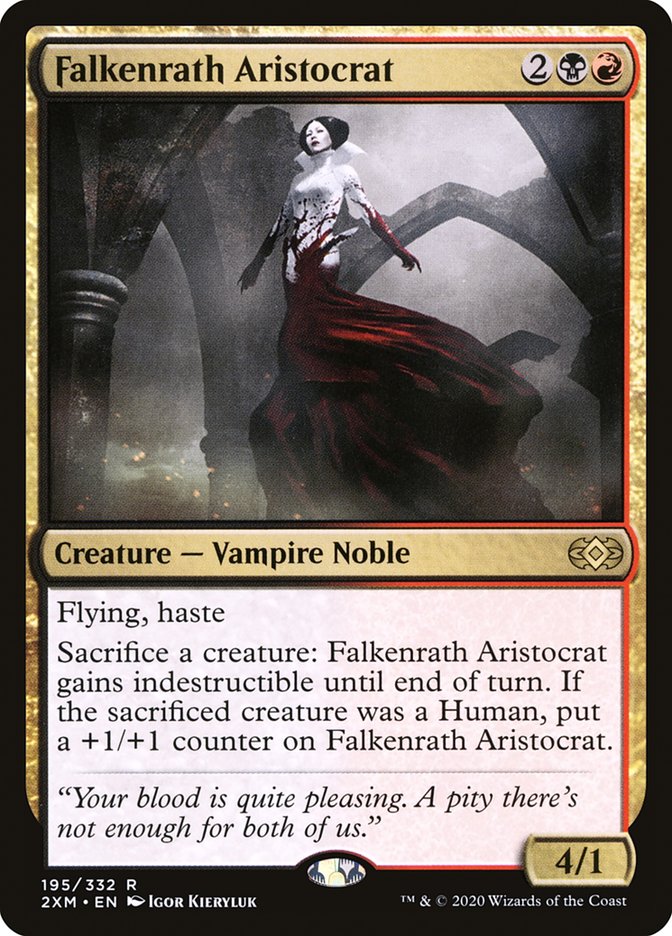 Magic | Falkenrath Aristocrat [Double Masters] | The Nerd Merchant