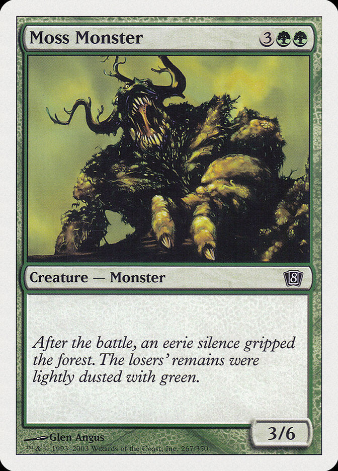 Magic | Moss Monster [Eighth Edition] | The Nerd Merchant