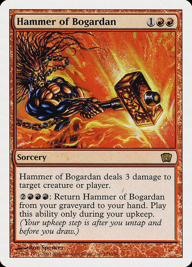 Magic | Hammer of Bogardan [Eighth Edition] | The Nerd Merchant