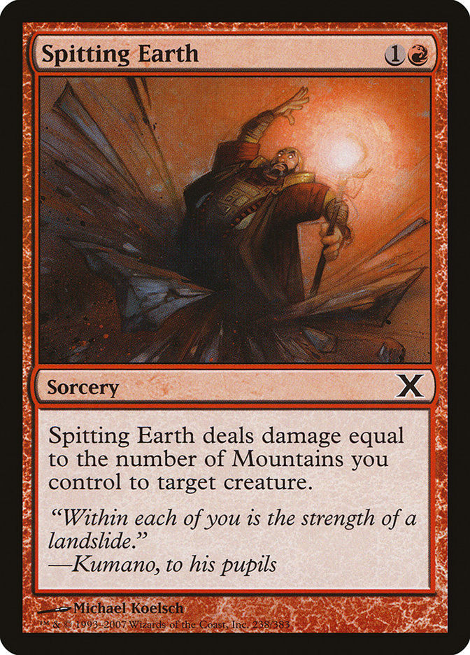 Magic | Spitting Earth [Tenth Edition] | The Nerd Merchant