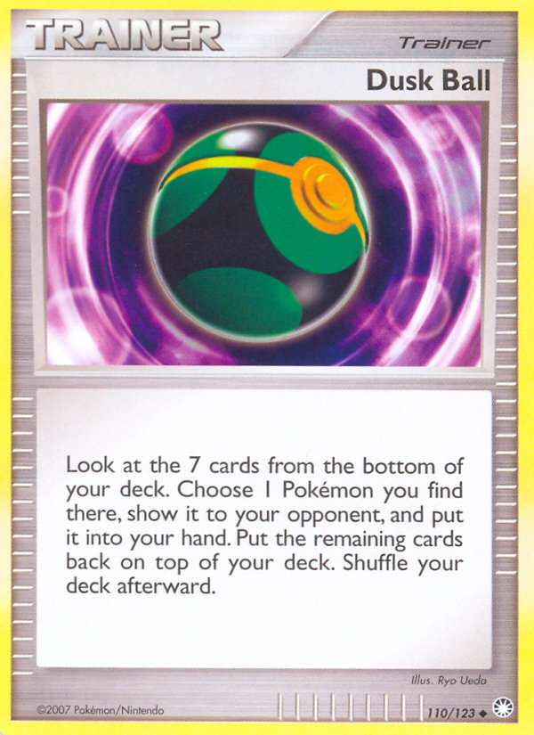 Pokemon | Dusk Ball (110/123) [Diamond & Pearl: Mysterious Treasures] | The Nerd Merchant