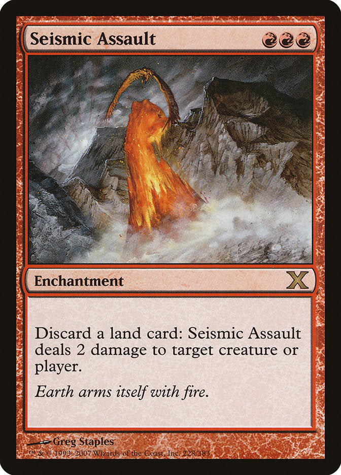 Magic | Seismic Assault [Tenth Edition] | The Nerd Merchant