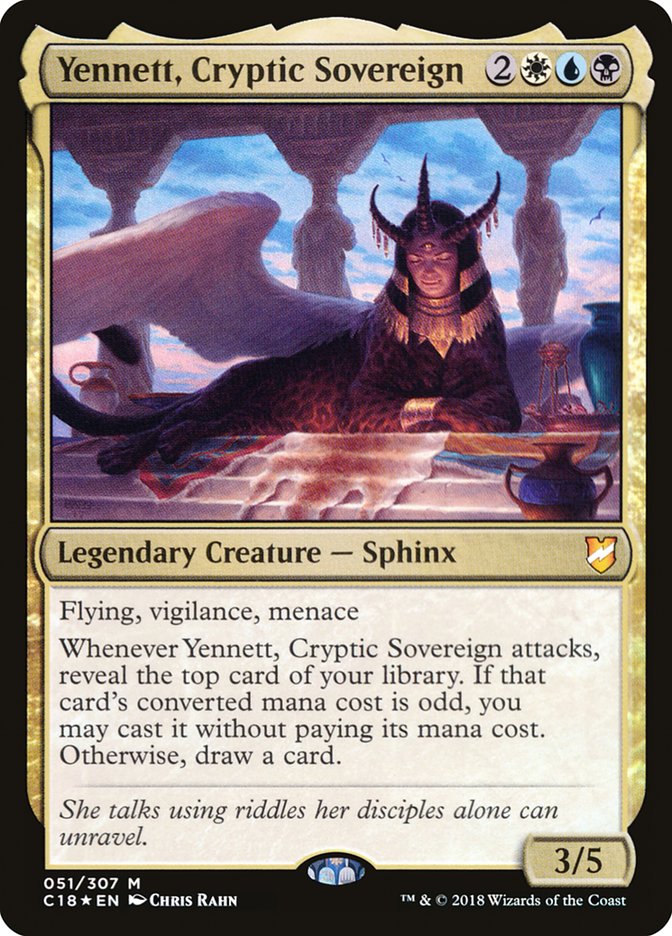 Magic | Yennett, Cryptic Sovereign [Commander 2018] | The Nerd Merchant