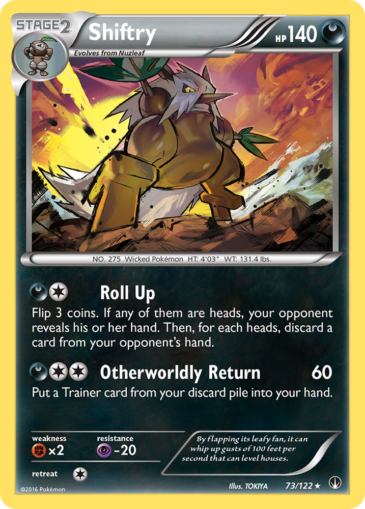 Pokemon | Shiftry (73/122) [XY: BREAKpoint] | The Nerd Merchant