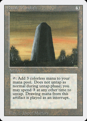 Magic | Basalt Monolith [Revised Edition] | The Nerd Merchant