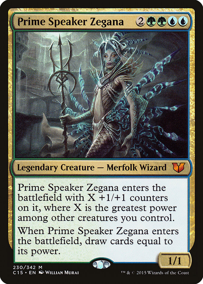Magic | Prime Speaker Zegana [Commander 2015] | The Nerd Merchant