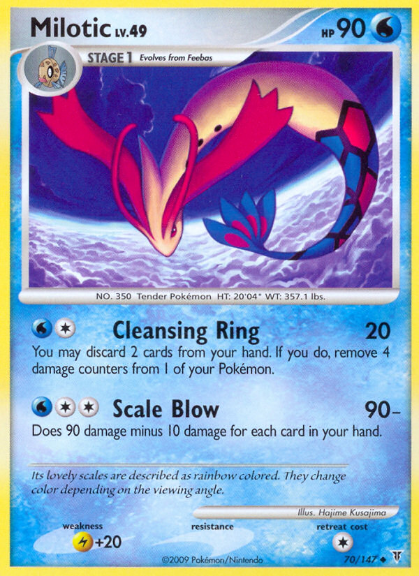 Pokemon | Milotic (70/147) [Platinum: Supreme Victors] | The Nerd Merchant